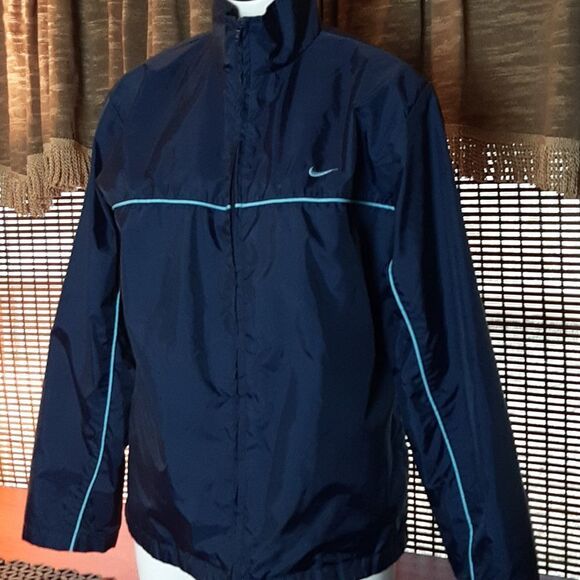 NIKE Track Jacket  Blue Womans   S 4-6 - Picture 3 of 10